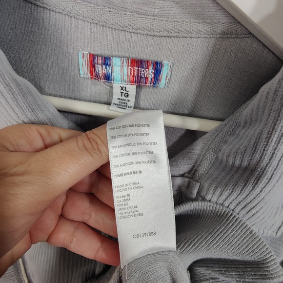 Urban Outfitters Preppy‎ Pullover Sweater Corduroy Long Sleeve Men XL Academia - Picture 6 of 8